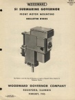 WOODWARD SI SUBMARINE GOVERNOR FOR GENERAL MOTORS DIESEL ENGINES